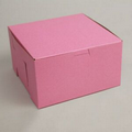 4 Mini/ Regular Cupcake Box (7"x7"x4")